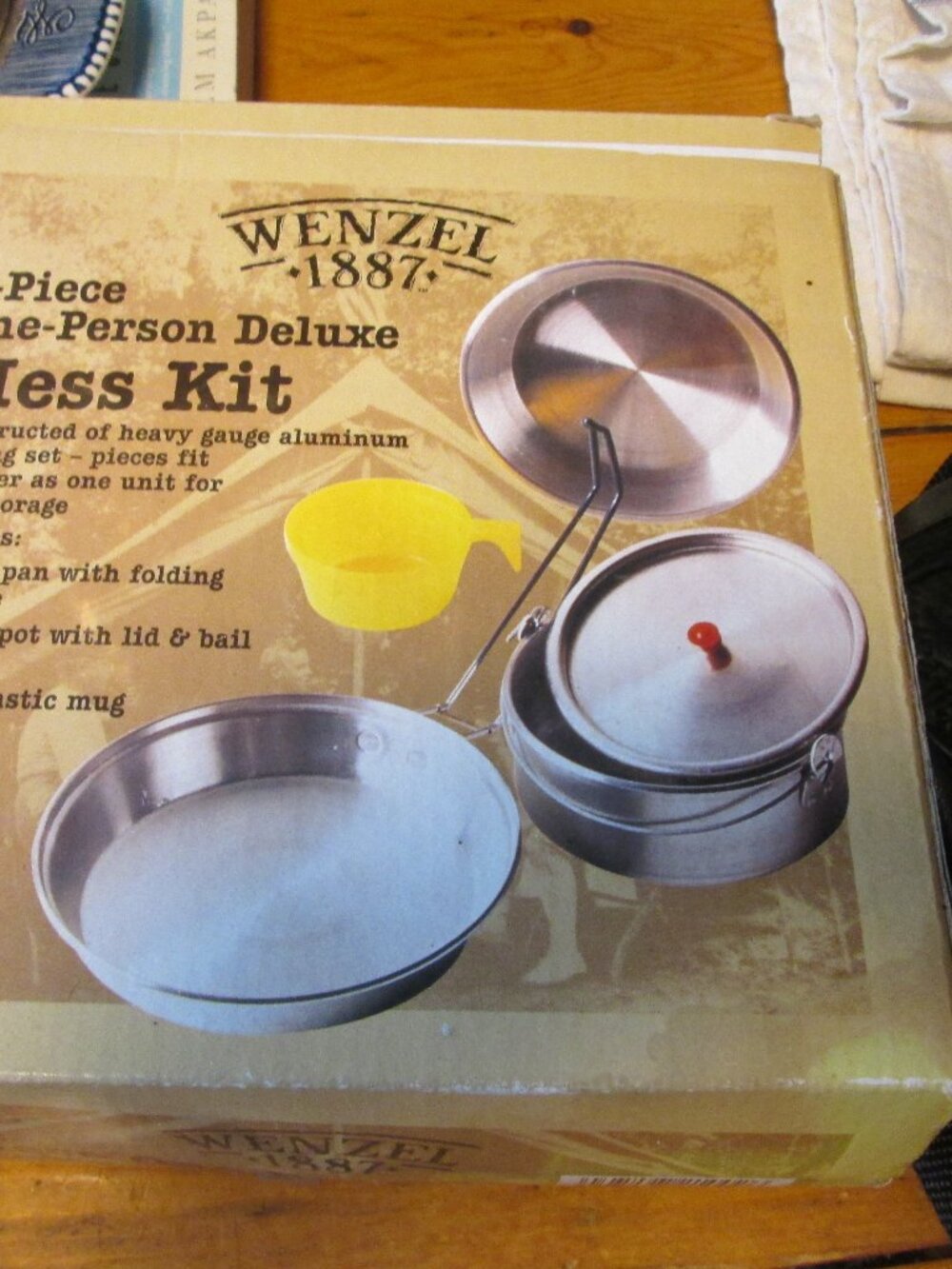 Wenzel 1887 5 pc deluxe mess kit new in box